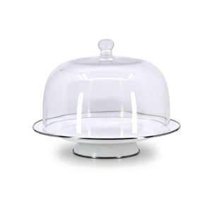COVER - Glass Dome For Cake Plate  2