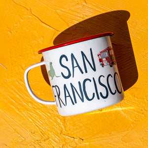 CP112-SFMUG - Claudia Pearson x CCH 16 oz Large Mug, San Francisco - 4