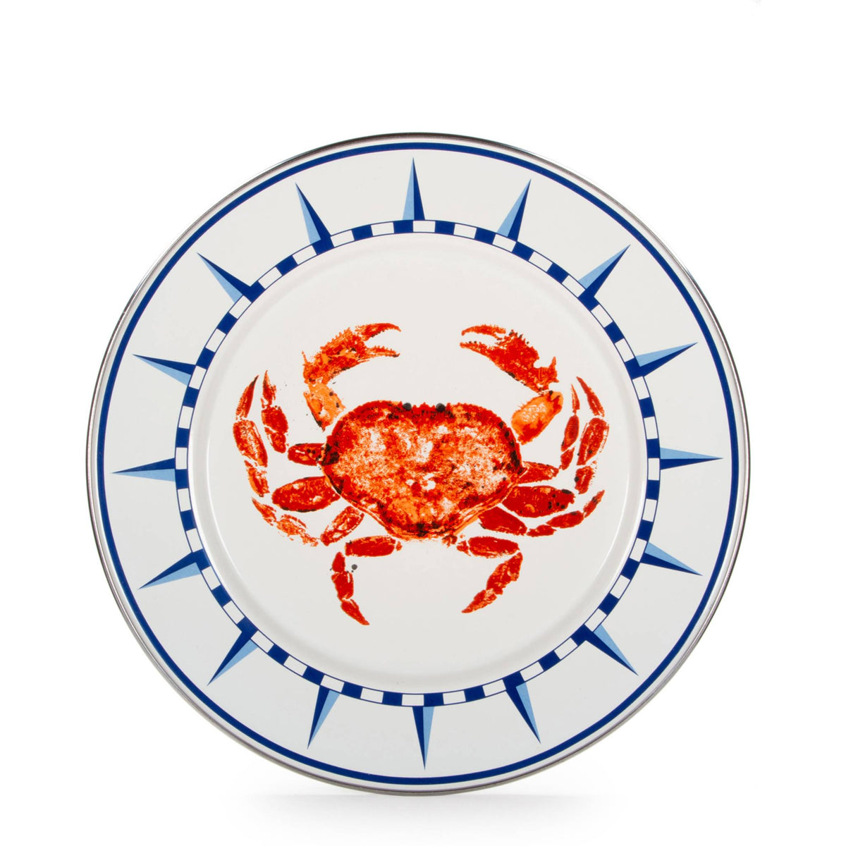 CR07S4 - Crab House Dinner Plates - Set of 4  3