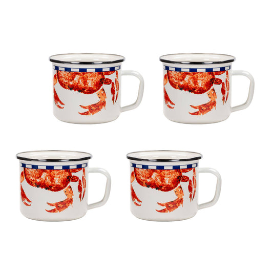 CR28S4 - Crab House 24oz Grande Mugs - Set of 4  2
