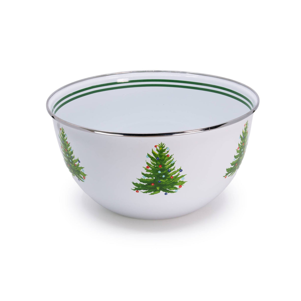 CT89 - Christmas Tree Large Salad Bowl  5