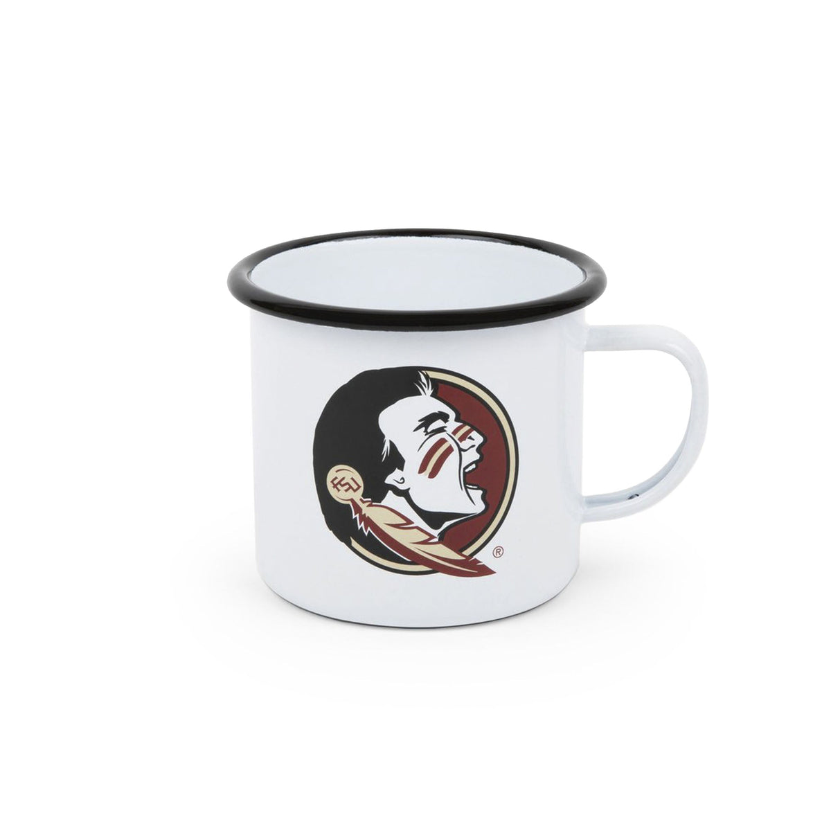 CV112BLA-FSU01 - Florida State Enamelware 16oz Mug - 2