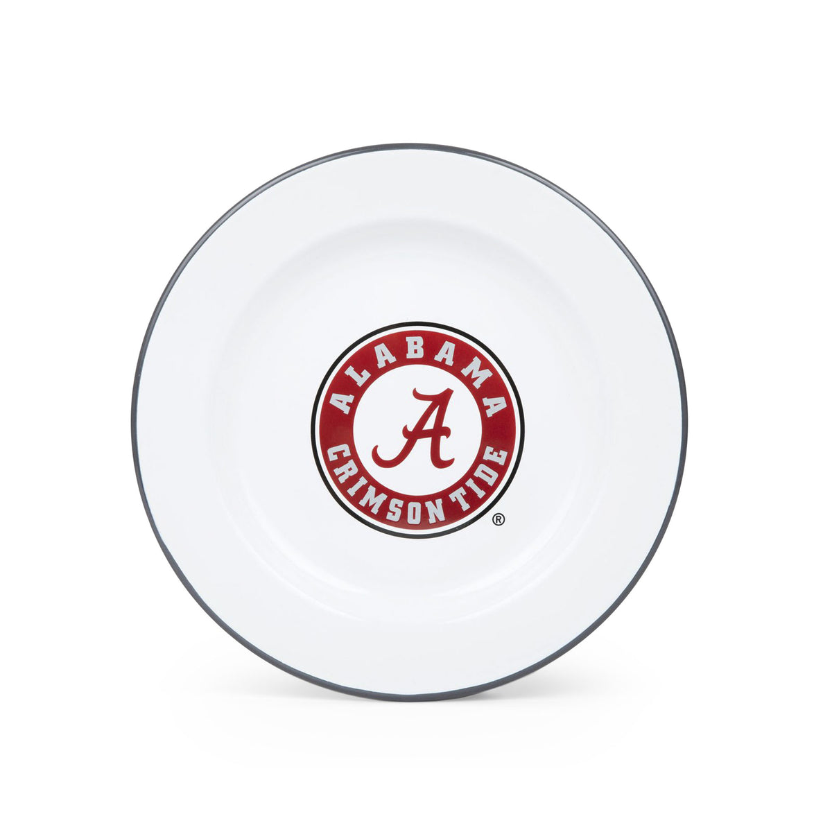 CV20GRY-UA02-4 - U of Alabama Enamelware Dinner Plates, Set of 4 - 1
