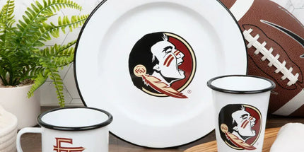 CV93BLA-FSU01-2 - Florida State Enamelware 14oz Tumblers, Set of 2 - 4