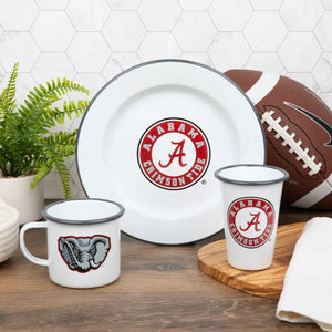 CV93GRY-UA01-2 - U of Alabama Enamelware 14oz Tumblers, Set of 2 - 4