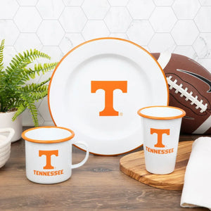 CV93ORA-UT01-2 - U of Tennessee Enamelware 14oz Tumblers, Set of 2 - 2