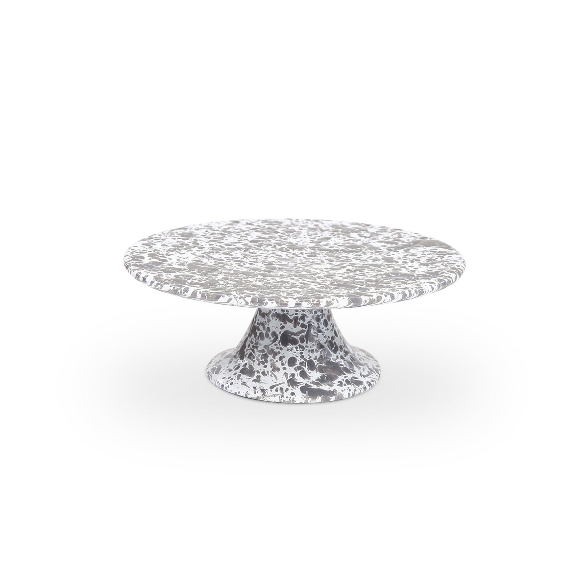 ecomposer-color-grey splatter, D100GYM - Splatter Cake Stand, Grey Splatter
