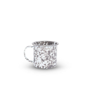 ecomposer-color-grey splatter, D11GYM-4 - Splatter 12 oz Mugs, Set of 4, Grey Splatter