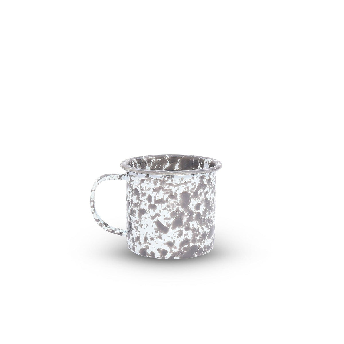 ecomposer-color-grey splatter, D11GYM-4 - Splatter 12 oz Mugs, Set of 4, Grey Splatter