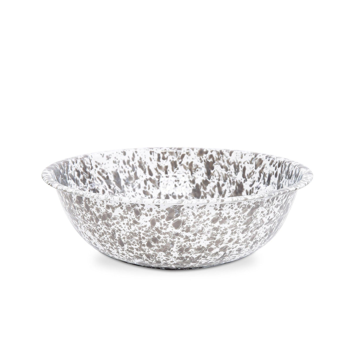 ecomposer-color-grey splatter, D25GYM - Splatter Medium Basin, Grey Splatter