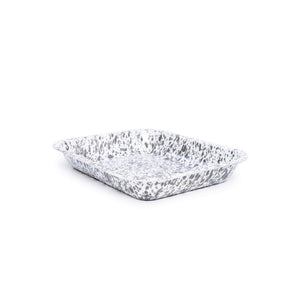 ecomposer-color-grey splatter, D34GYM - Splatter Large Open Roaster, Grey Splatter