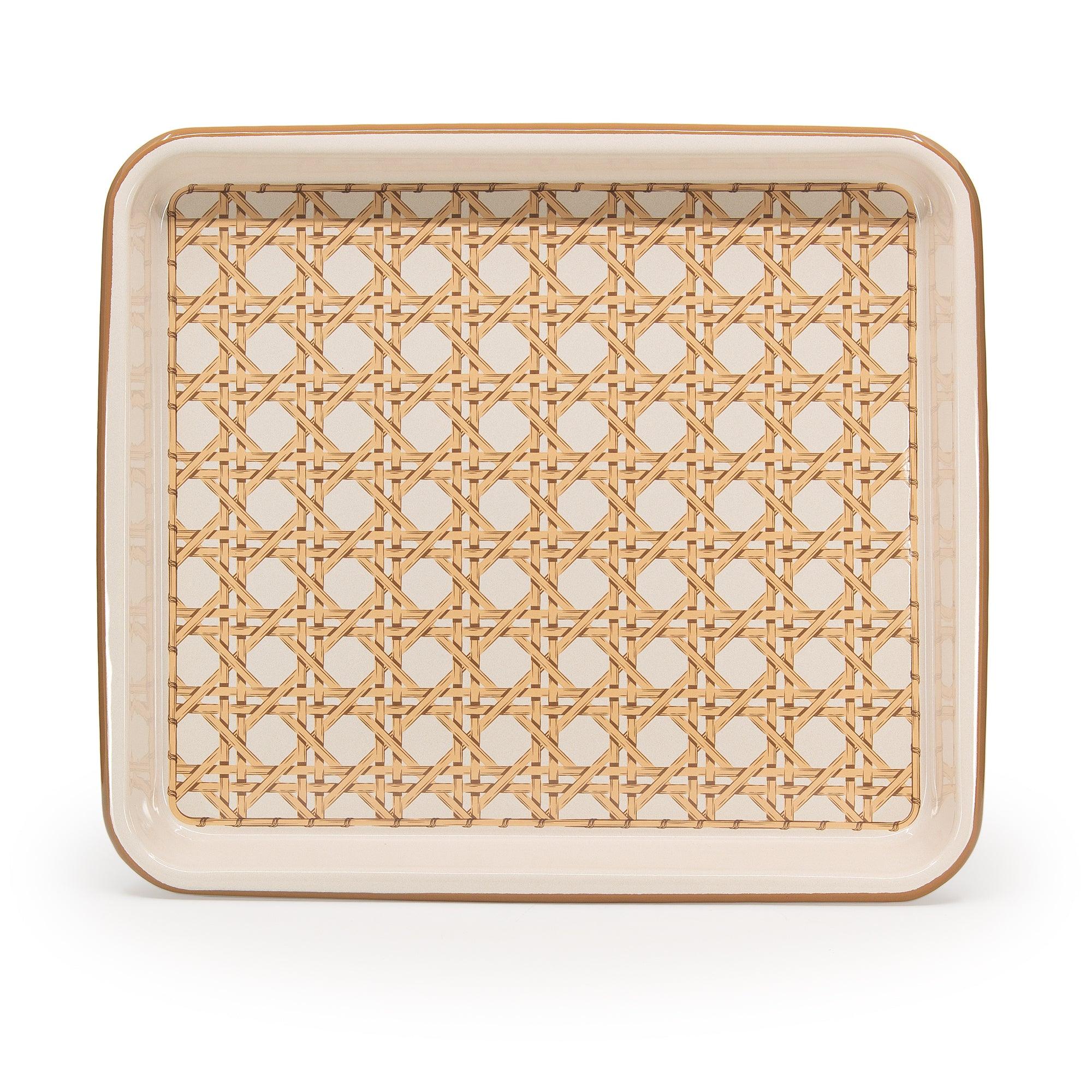 Domino Medium Rectangle Tray - Serveware | Crow Canyon Home