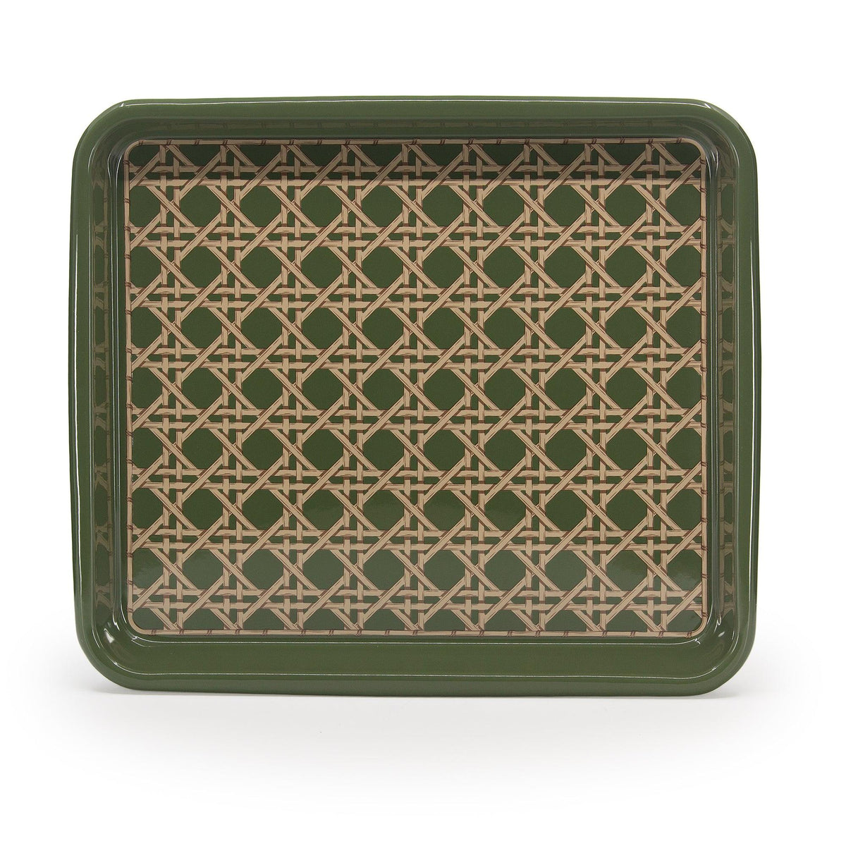 ecomposer-color-sage, DM501WKR-SAG - Domino x CCH Wicker Medium Rectangle Tray, Sage