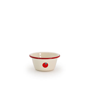 ecomposer-color-red rim, DP170TOMRED-2 - Dan Pelosi x CCH Tomato Set of 2 Soup Bowls, Red Rim