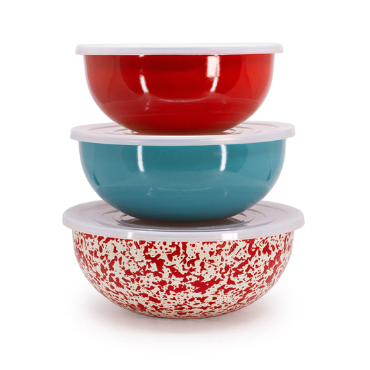 DP54MIX - Dan Pelosi x CCH Covered Multi-Purpose Bowl Set, Mixed - 1