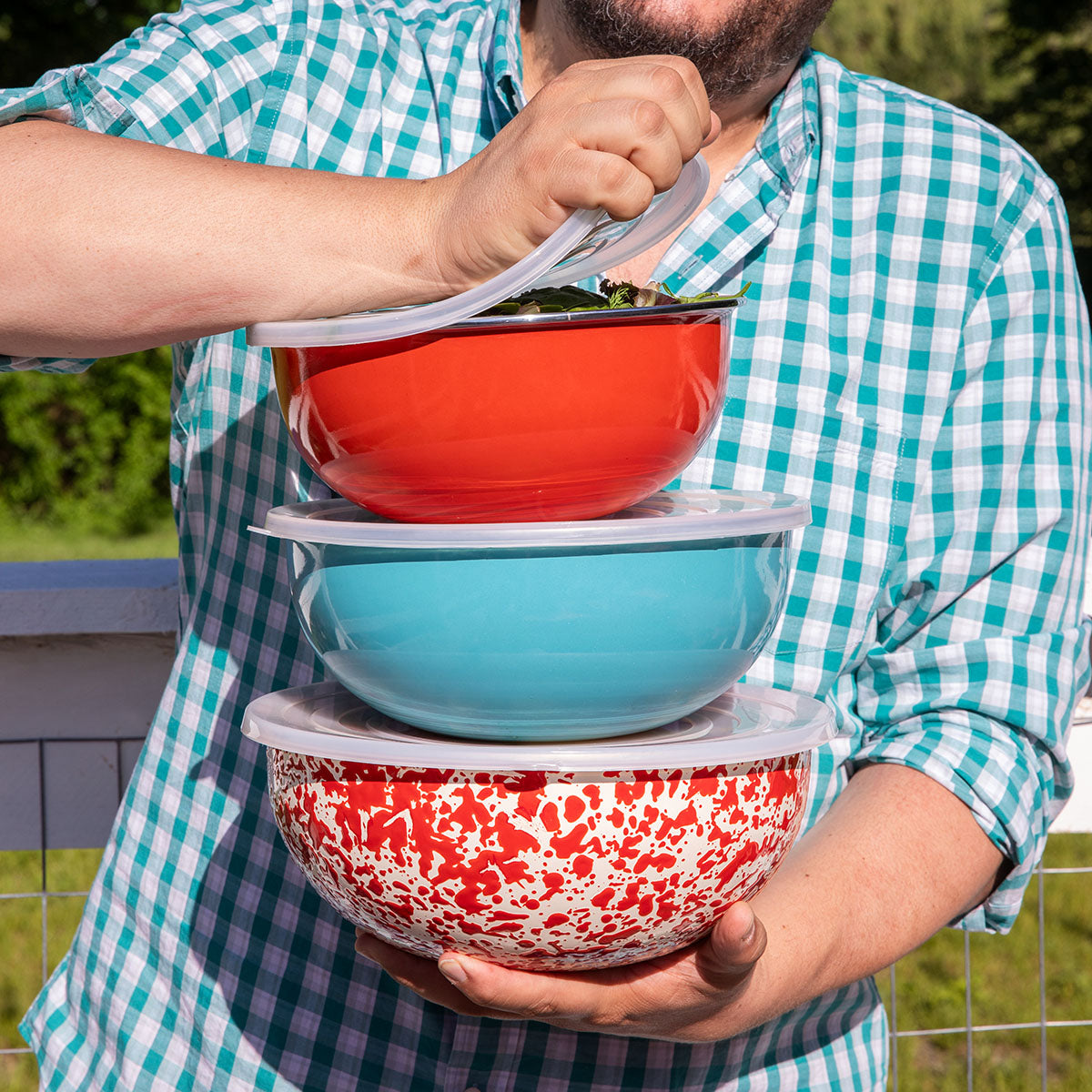 Dan Pelosi x CCH Covered Multi-Purpose Bowl Set, Mixed
