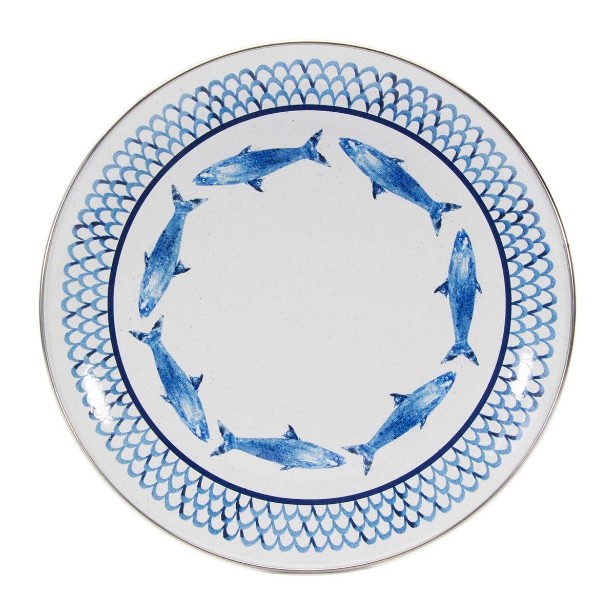 FC56S4 - Fish Camp Dinner Plates - Set of 4  3
