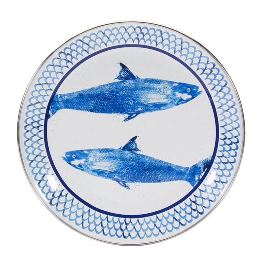 FC69S4 - Fish Camp  Sandwich Plates - Set of 4  3