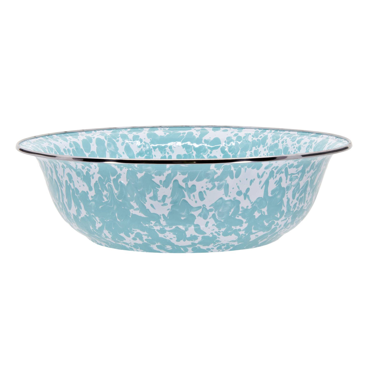 GL03 - Sea Glass Swirl Serving Bowl  3