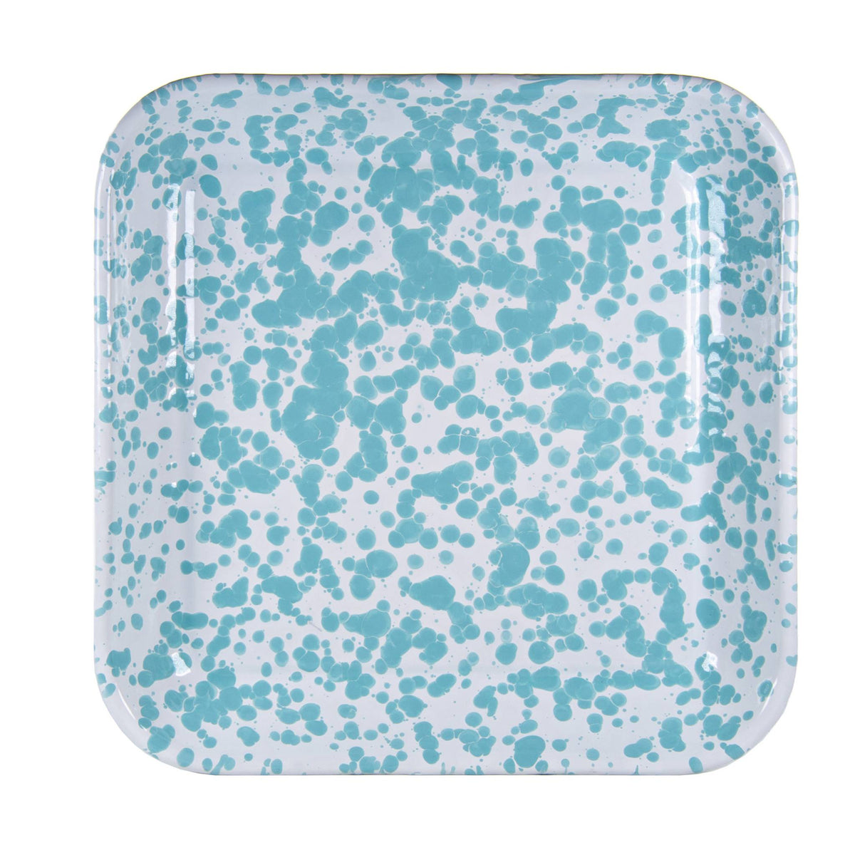 GL09S2 - Sea Glass Swirl Square Trays - Set of 2  4