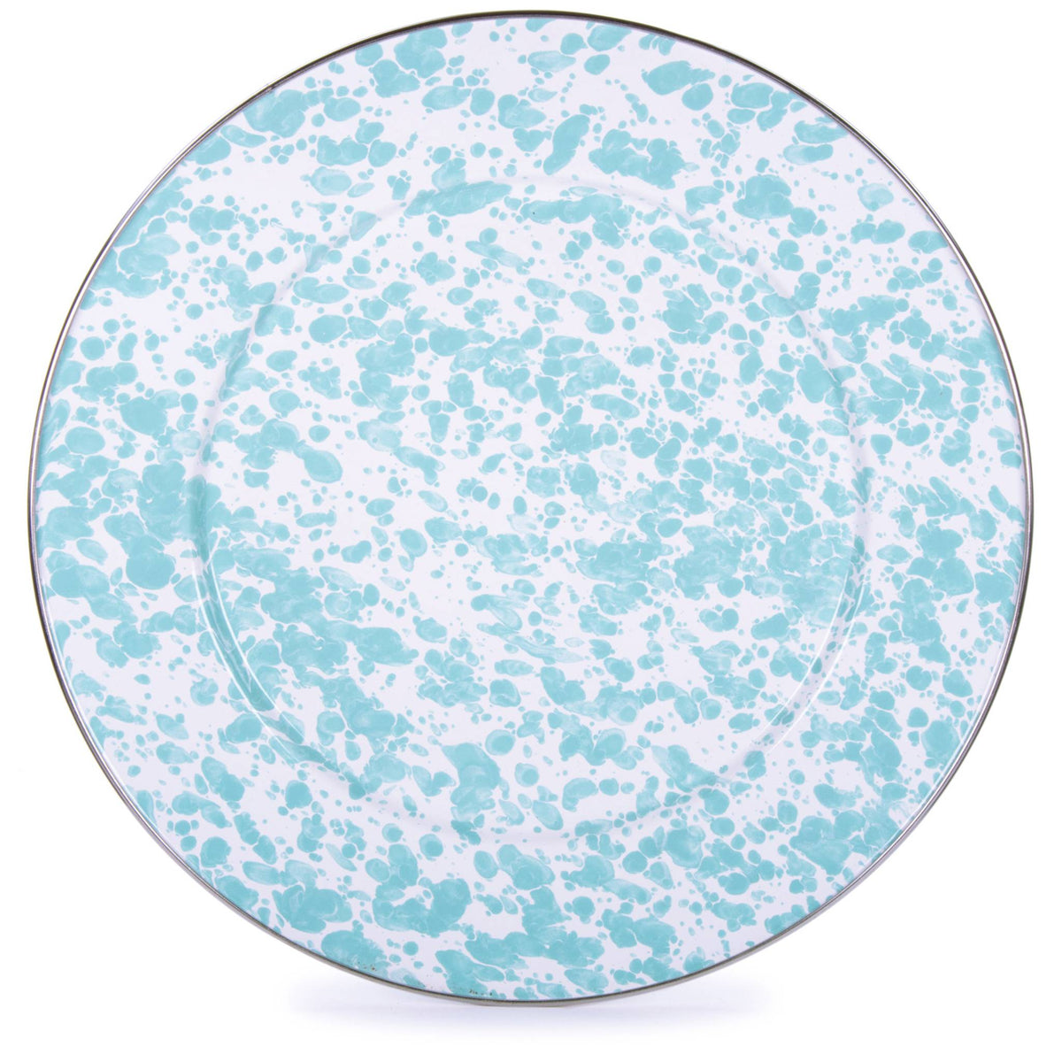 GL26S2 - Sea Glass Swirl Chargers - Set of 2  3