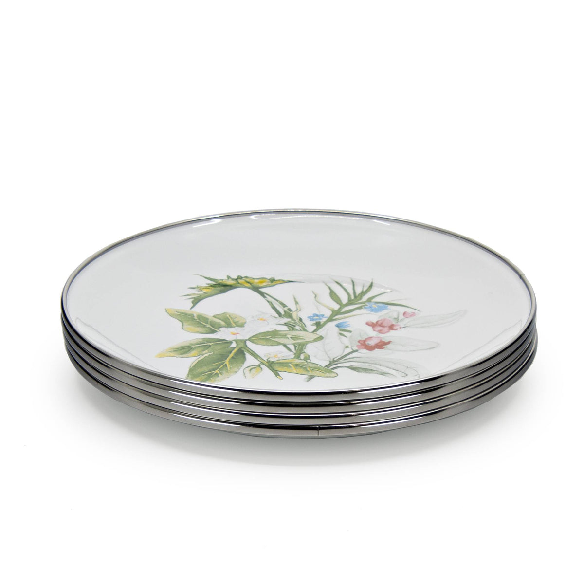 HB69S4 - Herbs Sandwich Plates - Set of 4  3