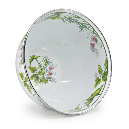 HB89 - Herbs Large Salad Bowl  2