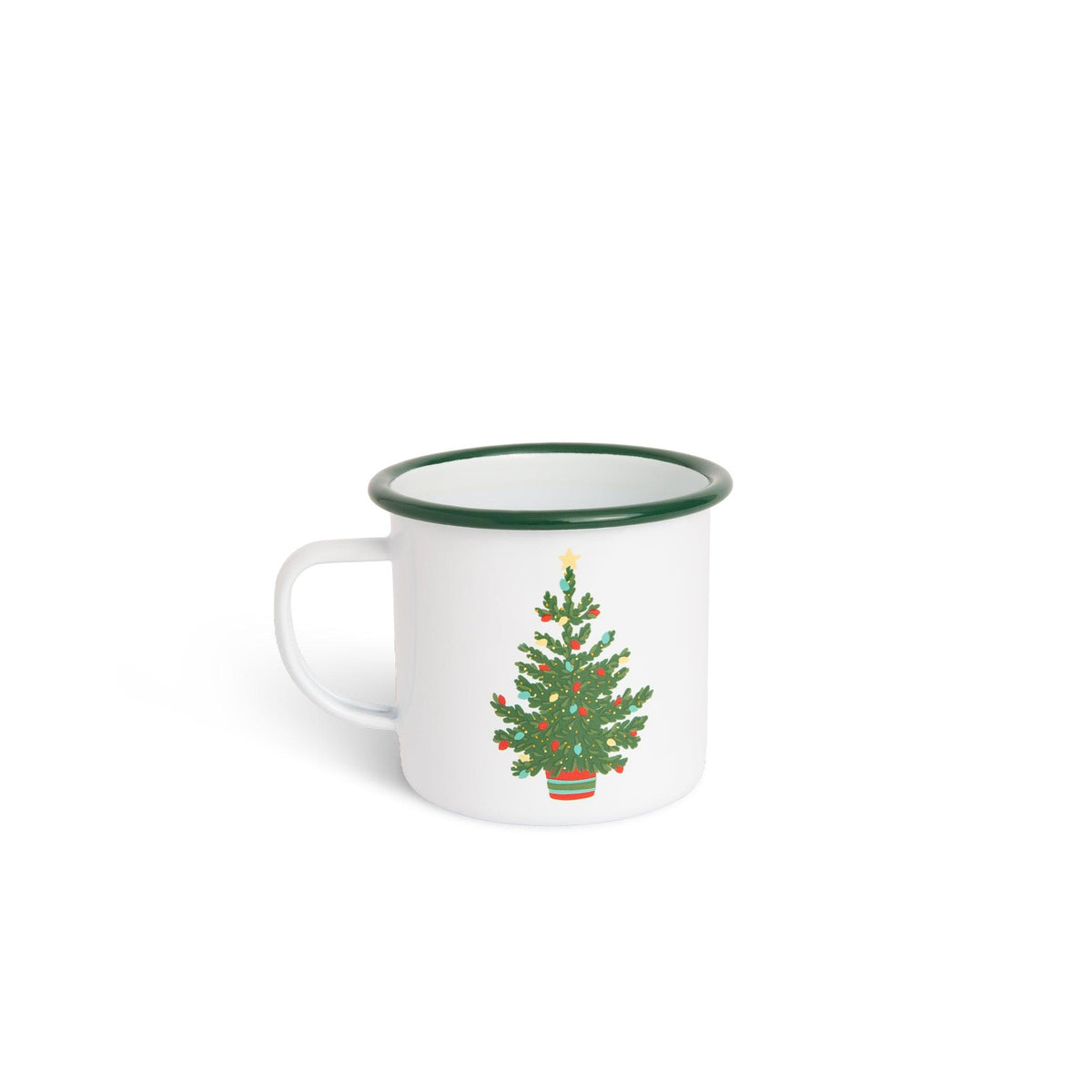 HS112GRN-VCT-4 - Helmsie x CCH 16 oz Large Mugs, Set of 4, Christmas Tree - 1