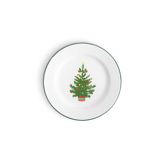 HS99GRN-VCT-4 - Helmsie x CCH Salad Plates, Set of 4, Christmas Tree - 1