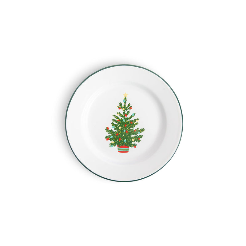 HS99GRN-VCT-4 - Helmsie x CCH Salad Plates, Set of 4, Christmas Tree - 1