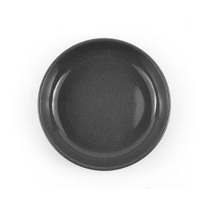ecomposer-color-grey stinson, K114GRY-4 - Stinson Speckle Pasta Plates, Set of 4, Grey Stinson