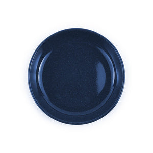 ecomposer-color-navy stinson, K114NVY-4 - Stinson Speckle Pasta Plates, Set of 4, Navy Stinson