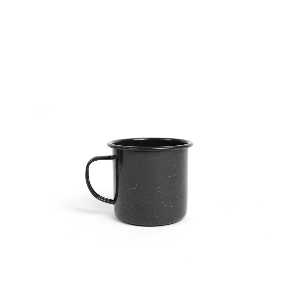 ecomposer-color-black stinson, K11BLA-4 - Stinson Speckle 12 oz Mugs, Set of 4, Black Stinson