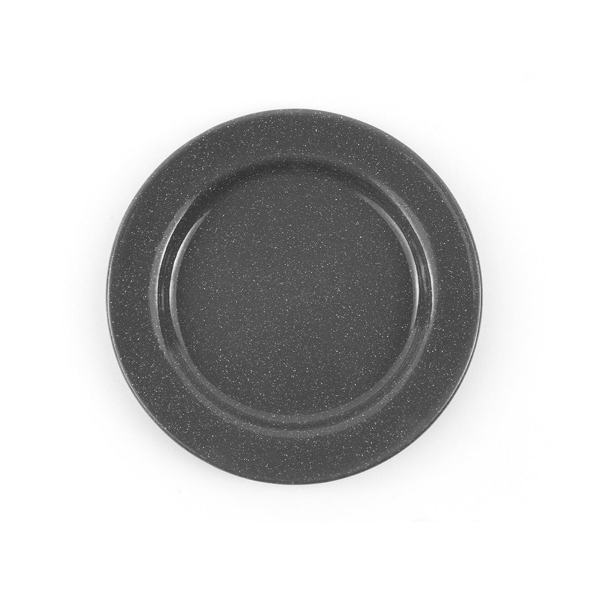ecomposer-color-grey stinson, K20GRY-4 - Stinson Speckle Dinner Plates, Set of 4, Grey Stinson