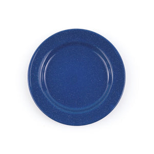 ecomposer-color-medium blue stinson, K20MBU-4 - Stinson Speckle Dinner Plates, Set of 4, Medium Blue Stinson