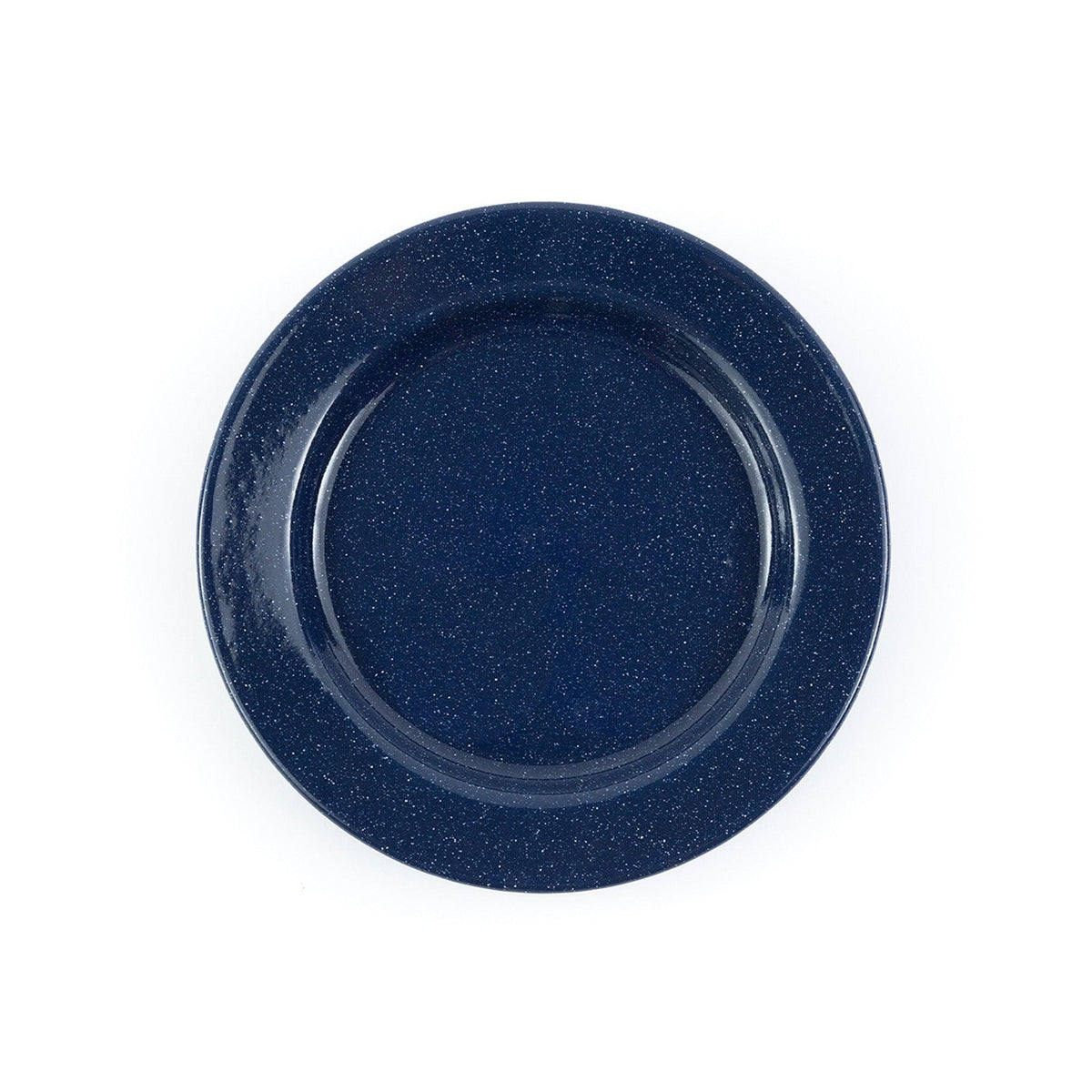 ecomposer-color-navy stinson, K20NVY-4 - Stinson Speckle Dinner Plates, Set of 4, Navy Stinson