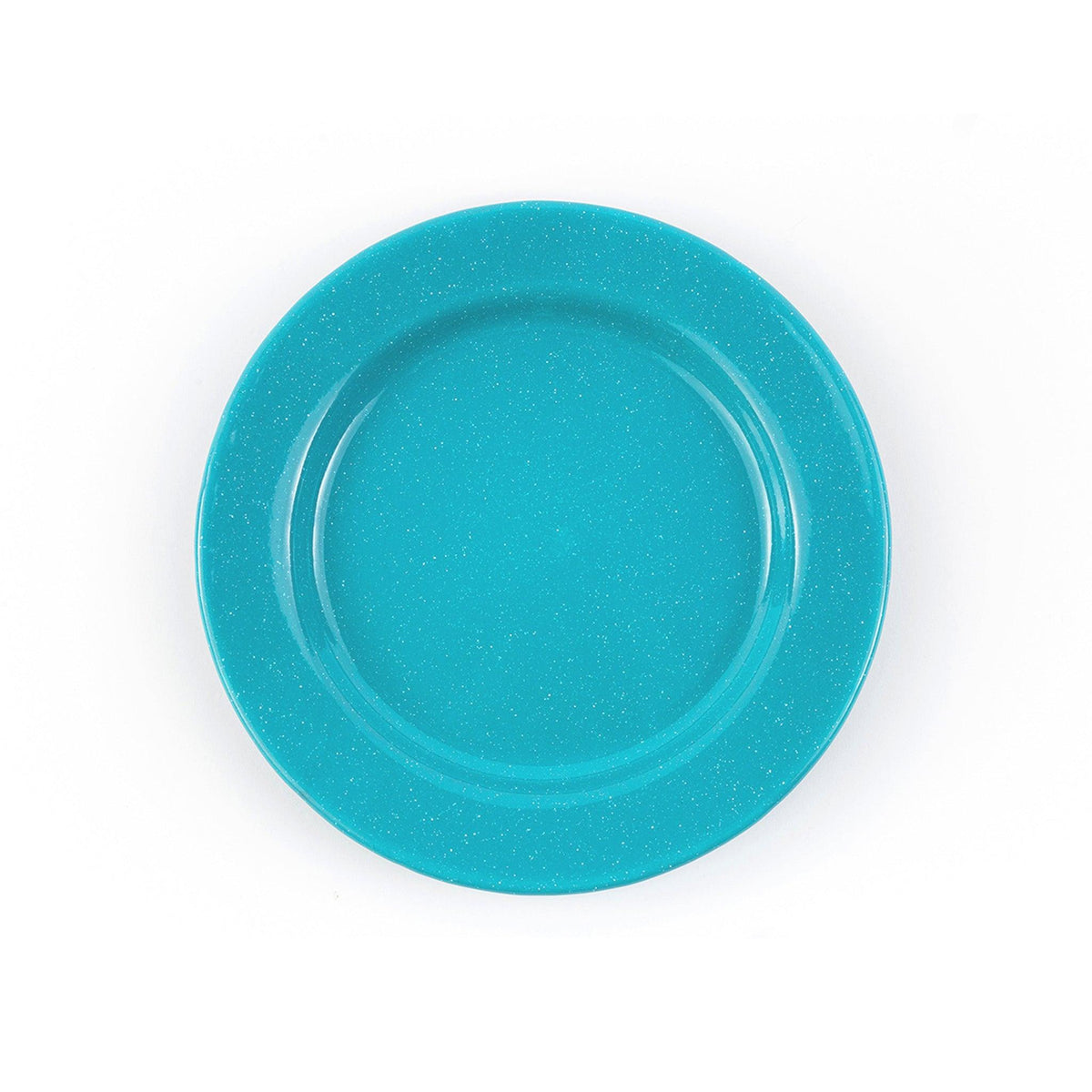 ecomposer-color-turquoise stinson, K20TUR-4 - Stinson Speckle Dinner Plates, Set of 4, Turquoise Stinson