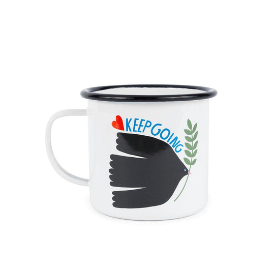 LG112-KEEPMUG - Lisa Congdon x CCH 16 oz Large Mug, Keep Going - 1