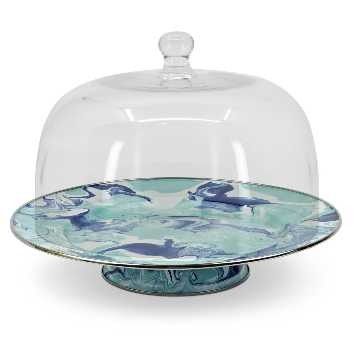 LG76 - Lagoon Cake Plate  2