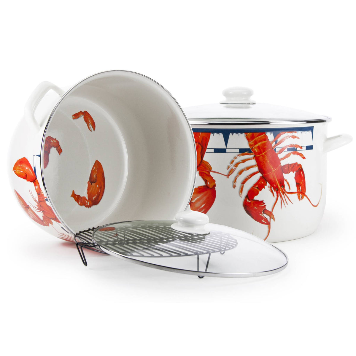 LS75 - Lobster 18 qt Stock Pot  2