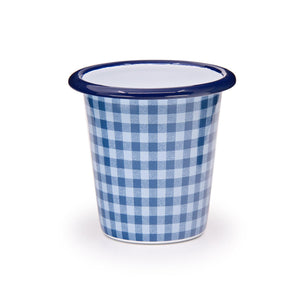 ecomposer-color-max blue, MAXH03PLD-BLU-4 - Max Humphrey x CCH Plaid 10 oz Short Tumblers, Set of 4, Max Blue