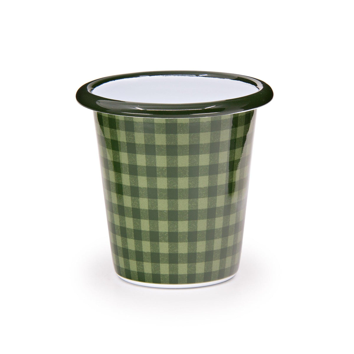 ecomposer-color-max green, MAXH03PLD-FGR-4 - Max Humphrey x CCH Plaid 10 oz Short Tumblers, Set of 4, Max Green