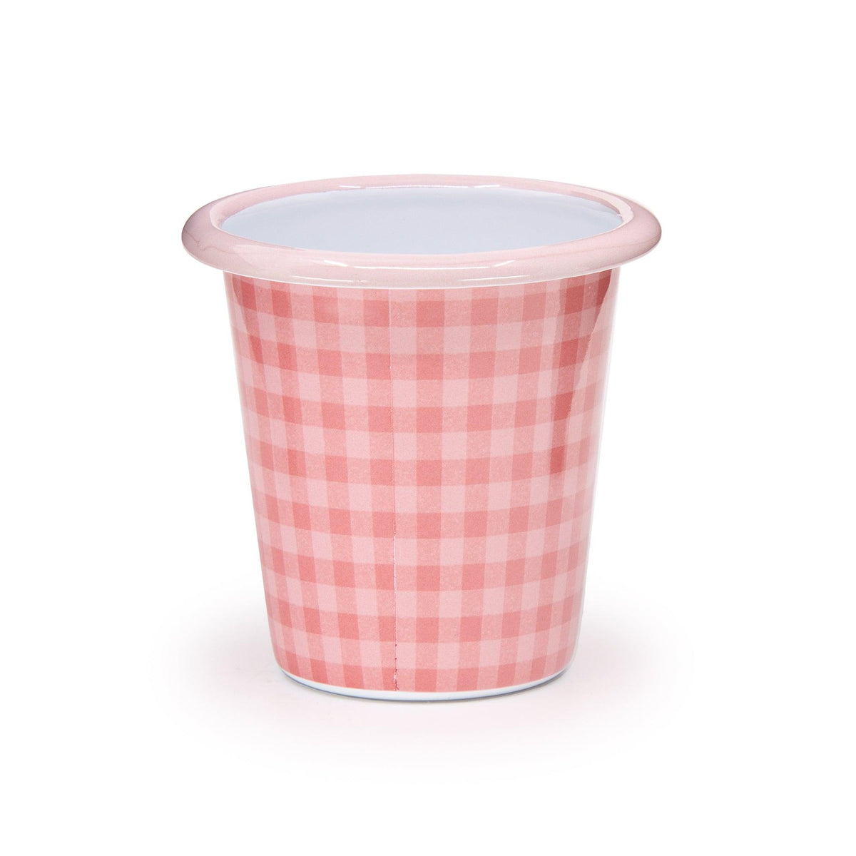 ecomposer-color-max pink, MAXH03PLD-PNK-4 - Max Humphrey x CCH Plaid 10 oz Short Tumblers, Set of 4, Max Pink