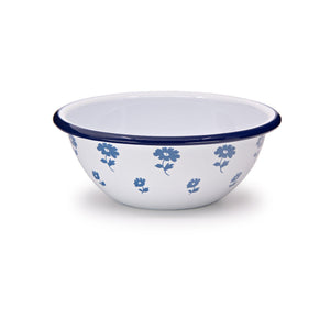 ecomposer-color-max blue, MAXH17FLW-BLU-4 - Max Humphrey x CCH Flower 20 oz Cereal Bowls, Set of 4, Max Blue