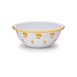 ecomposer-color-max yellow, MAXH17FLW-YEL-4 - Max Humphrey x CCH Flower 20 oz Cereal Bowls, Set of 4, Max Yellow