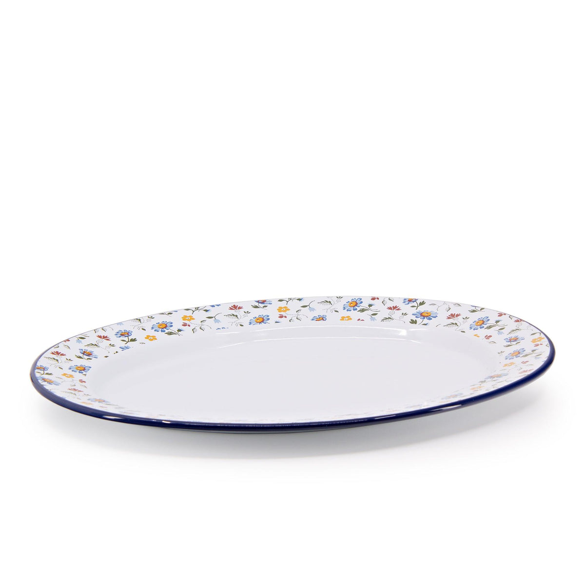 MAXH97FLW-BLU - Max Humphrey x CCH Flowers Small Oval Tray - 3