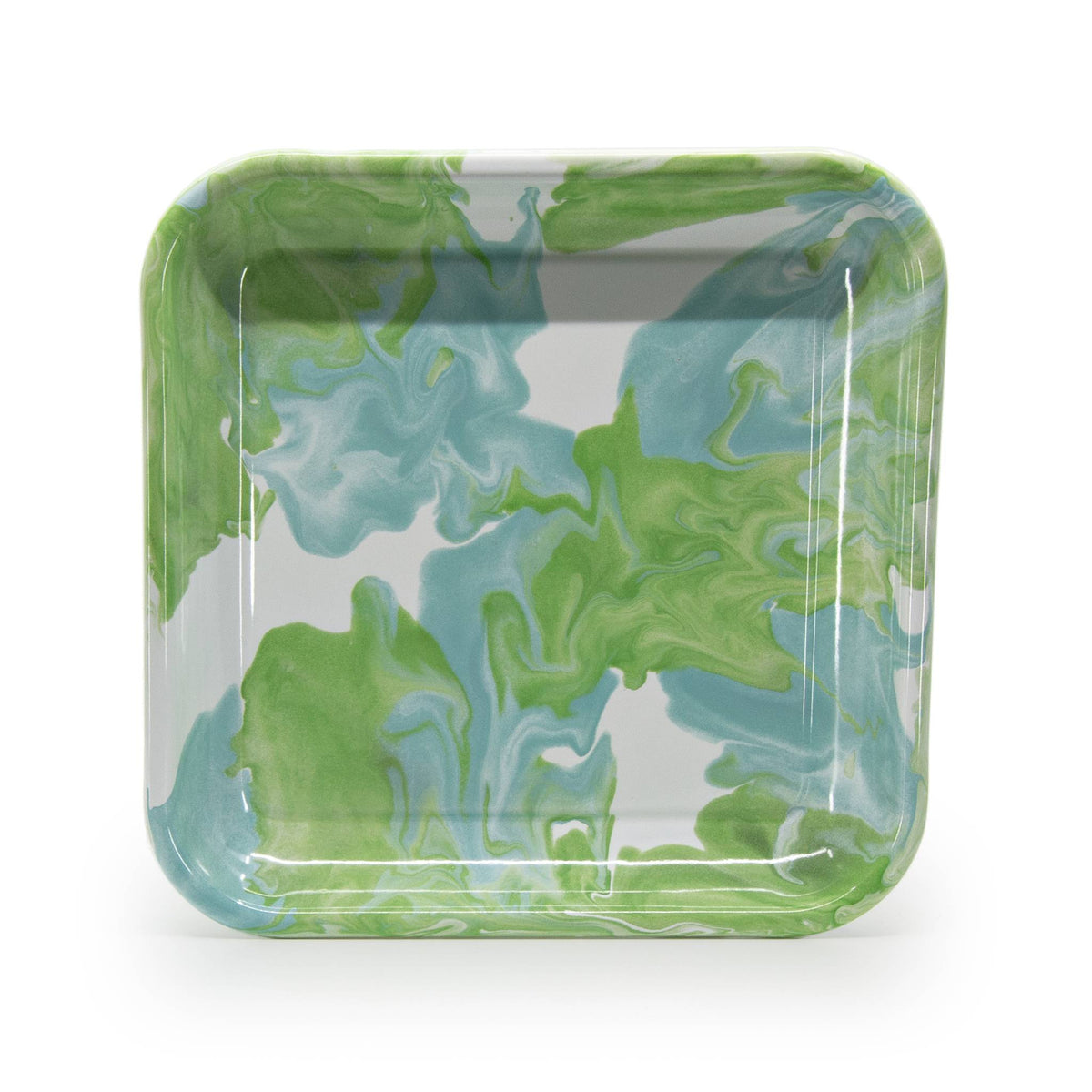MM09S2 - Modern Monet Square Trays - Set of 2  3