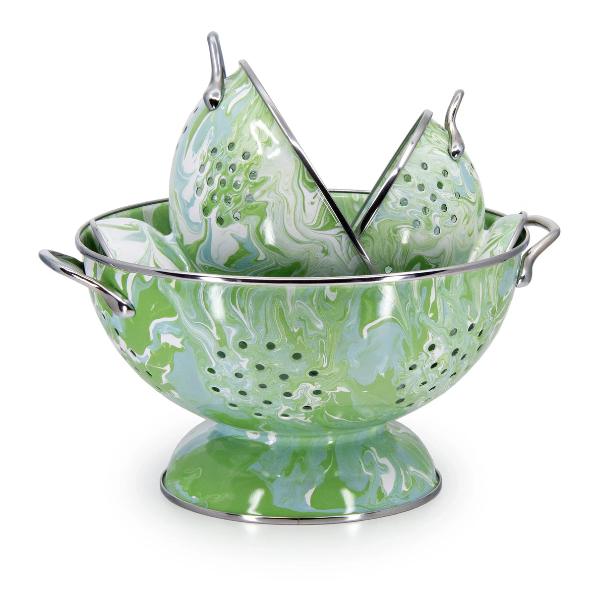 MMCOLS - Modern Monet Set of Colanders  1