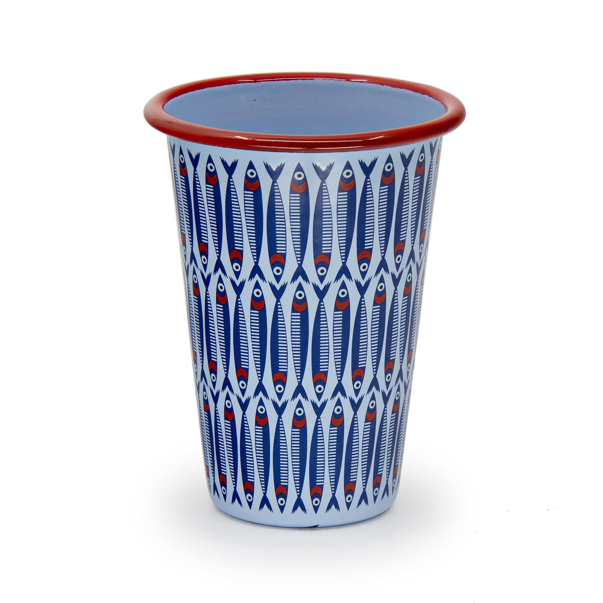 MUR93ANCH-RED - Mur by Ayca x CCH Anchovies 14 oz Tumbler, Red Rim - 1