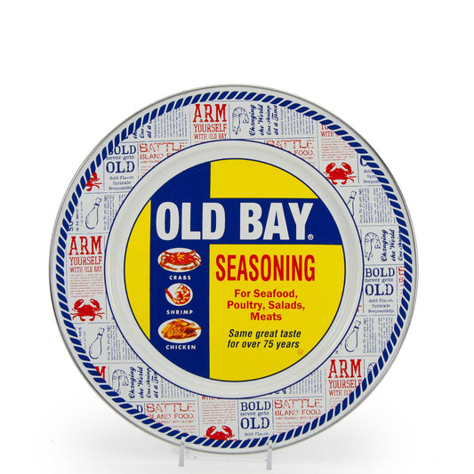OB07S4 - Old Bay Dinner Plates - Set of 4  3